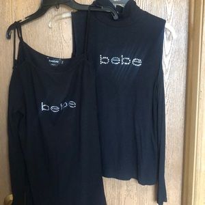 Two beautiful BeBe shirts for the price of one